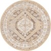 Unique Loom Outdoor Traditional Valeria Medallion Woven Area Rug - 2 of 4