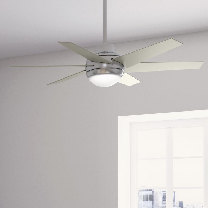 52" Sotto Ceiling Fan with LED Light - Hunter Fan, 6 of 15