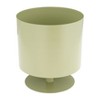 Sagebrook Home Flat Base Metal Indoor Outdoor Planter Pot with Stand Tendril 10"x10"x11": Hand-Painted, Shatterproof, No Drainage Hole - 2 of 4
