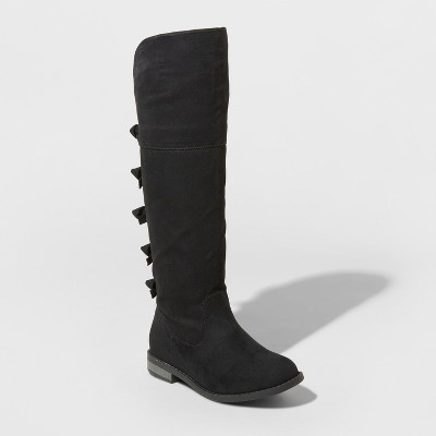 black long boots for girls