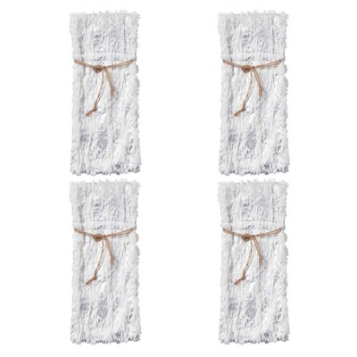 Silver Faux Fur Bottle Bag with Metallic Foil Print