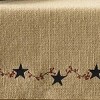 Park Designs Burlap Star Table Runner 36"L - 3 of 3