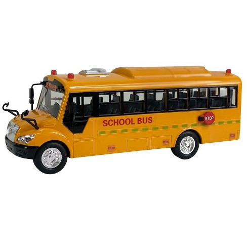 Big Daddy Educational Yellow School Bus With Lights And Openable Doors  Simple Pull Back & Watch It Go! With Sounds And Familiar Singable Songs :  Target