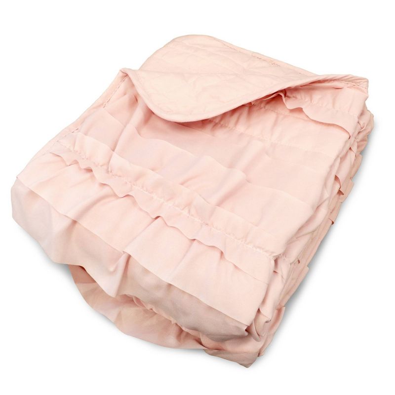 50&#34;x60&#34; Kids&#39; Bella Throw Blanket Blush Pink - Lush D&#233;cor, 6 of 13