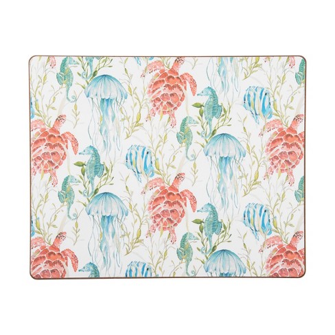 Cloth Placemats Set of 6 - Spring Garden Home Heat Resistant