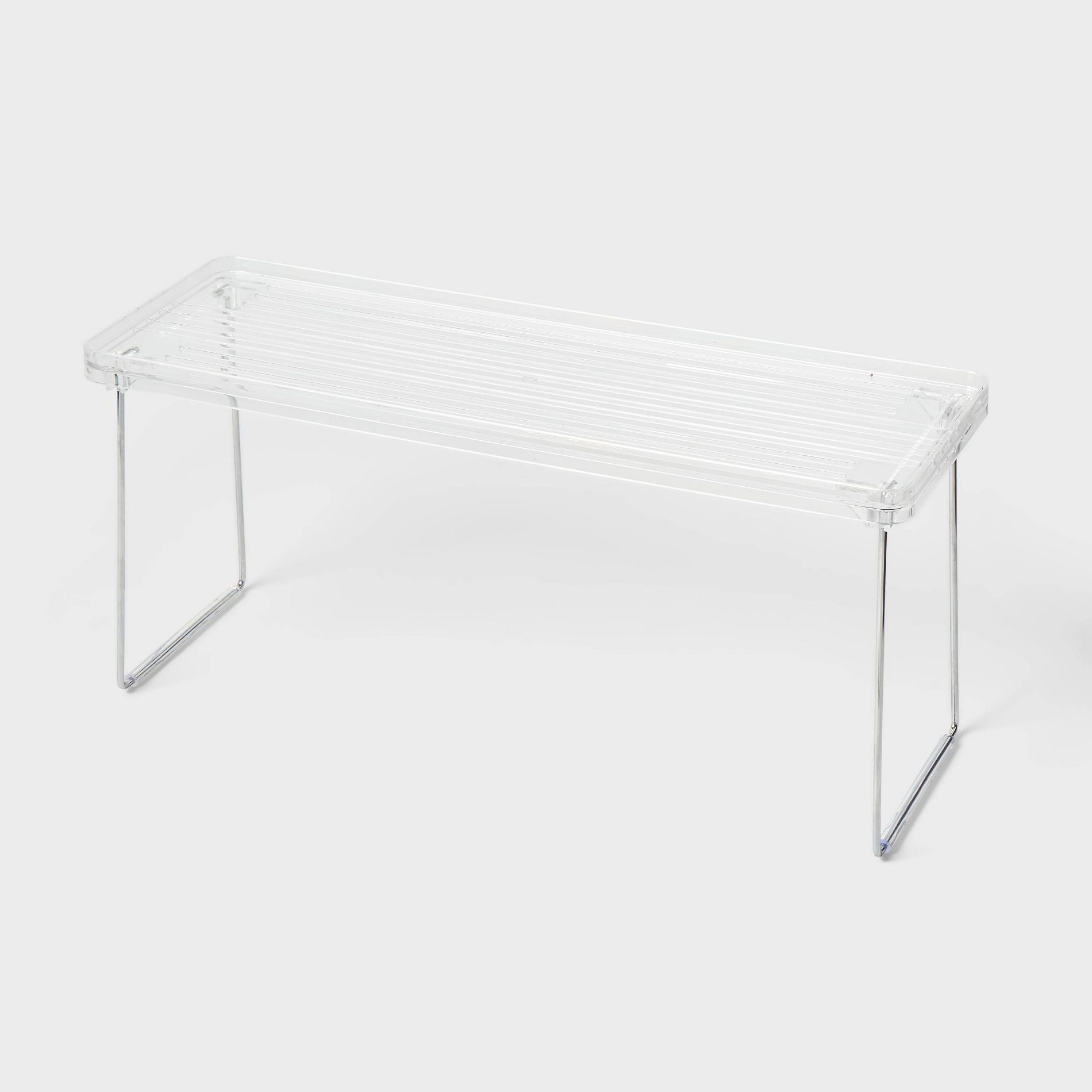 6"x18" Stackable Shelf Clear - Brightroom™