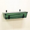 Small Galvanized Metal Rectangular Planter Box - ACHLA Designs - image 3 of 4