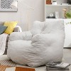 KTMBDW Large Bean Bag Chair with Filling, 40 inch Memory Foam Bean Bag Chairs, Ultra Soft Fabric for Living Room, Bedroom - 3 of 4