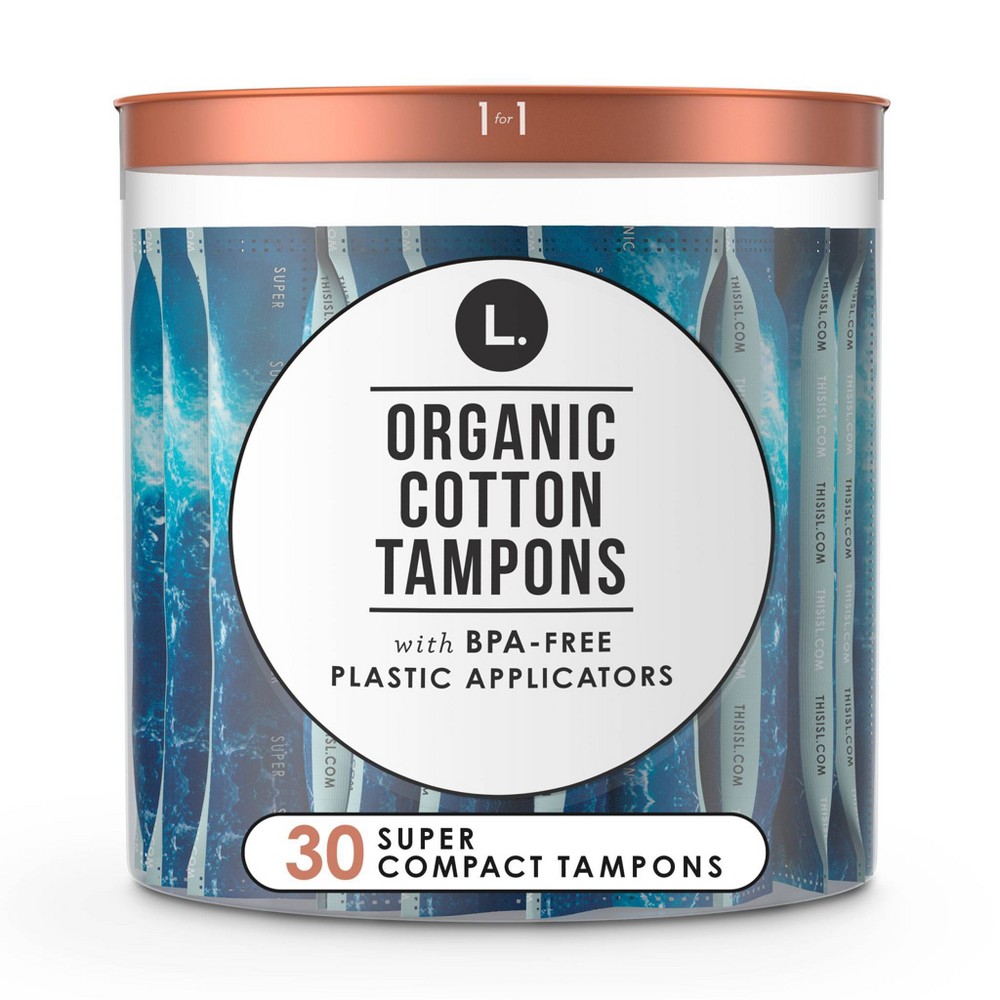 UPC 852717003276 product image for L. Organic Tampons - Super - 30ct | upcitemdb.com
