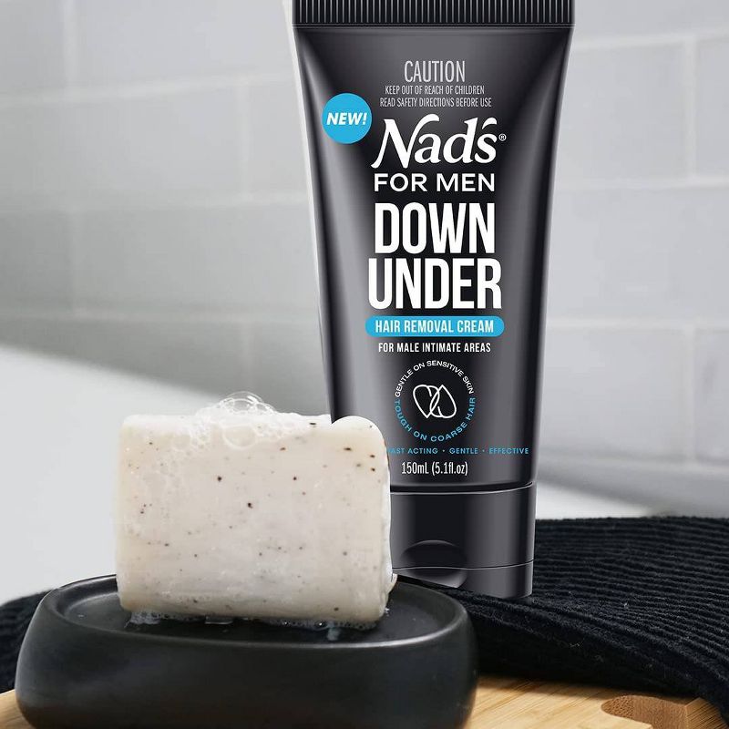 Nad&#39;s For Men Down Under Hair Removal Cream - 5.1oz, 3 of 6