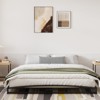 6''-16'' Bed Frame, Heavy Duty Metal Platform with Steel Slats & Ample Under Bed Storage, No Box Spring Required, Quick Assembly, Black - 3 of 4