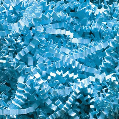 Box Partners Crinkle Paper 10 lb. Sky Blue 1/Case CP10Z