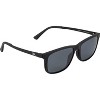 HyperX Spectre React Gaming Eyewear Blue Light Blocking Glasses UV Protection Ultem Frame Crystal Clear Lenses Polarized Clip Black Medium Large - 4 of 4