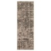 Washable Area Rug, Vintage Distressed Living Room Rug, Soft Foldable Accent Rug for Dining Room Bedroom - 3 of 4