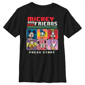 Boy's Disney Mickey & Friends Press Start Video Game T-Shirt - 1 of 4