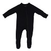 Kyte Baby Zippered Footie in Midnight - 2 of 4