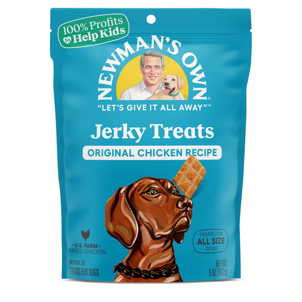 Photos - Dog Food Newman's Own Chicken Jerky Dog Treats - 5oz