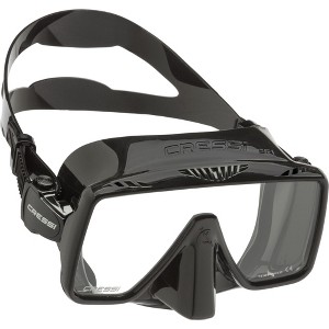 Cressi SF1 Frameless Dive Mask - Ultra-Low Volume, Wide Vision, Soft Silicone Skirt & One-Hand Strap Adjustment – Unisex Scuba Mask - 1 of 3