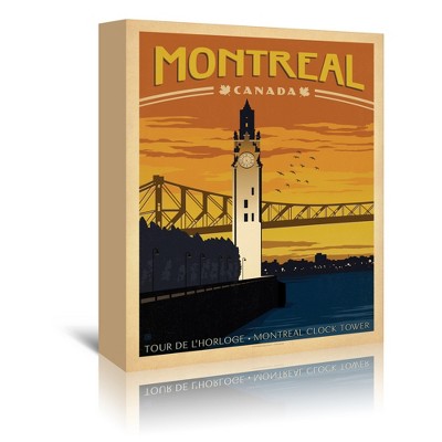 Montreal by Anderson Design Group Wrapped Canvas - Americanflat - 5" x 7"