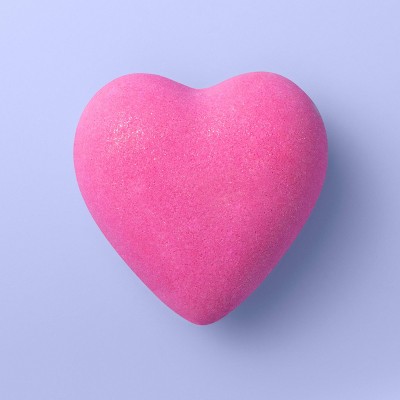 heart shaped bath bombs