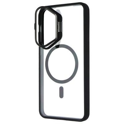 Prodigee KickIt Case for MagSafe for Samsung Galaxy S24+ (Plus) - Clear / Black