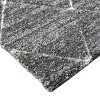 LunaLulinlk Trellis Area Rug in Grey and Cream - 3 of 4