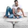 Continental Sleep, Bed Bridge Pad, Twin to King Converter Kit, Gap Filler for Adjustable Mattresses, White - 4 of 4