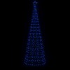 vidaXL Christmas Tree Light with 570 Blue LEDs - Outdoor Suitable, Customizable Design, 8 Lighting Effects, Energy-Efficient, Simple Assembly - 3 of 4
