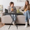 Hasting Home Adjustable Folding Table - Lightweight Portable Folding Desk - 2 of 4