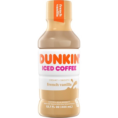 Dunkin Donuts French Vanilla - 13.7 fl oz Bottle