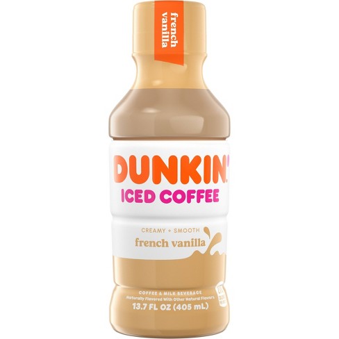 Dunkin Donuts French Vanilla 13 7 Fl Oz Bottle Target