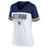 NCAA West Virginia Mountaineers Women's Yolk T-Shirt - 2 of 3