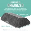 Smartish Magnetic Cord Holder - Cable Wrangler Desktop Organizer - 2 of 4