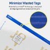 Avery Printable Rectangle Banner Tags with Sure Feed Technology, 2" x 3-1/2", Glossy White Cardstock, Print-to-the-Edge, Laser/Inkjet, 200 Total - 4 of 4