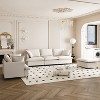 3 Piece 5 Seat Living Room Sofa Set, Modular L Shaped Chenille Sectional Couch for Indoor Furniture for Office, Bedroom, Apartment, 2 Colors - 4 of 4