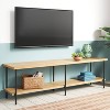 Wood and Metal TV Stand for TVs up to 60" - Room Essentials™ - 2 of 4