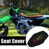 Unique Bargains Motorcycle Pit Dirt Bike Faux Leather Soft Seat Cover Multicolor 1 Pc - 2 of 4