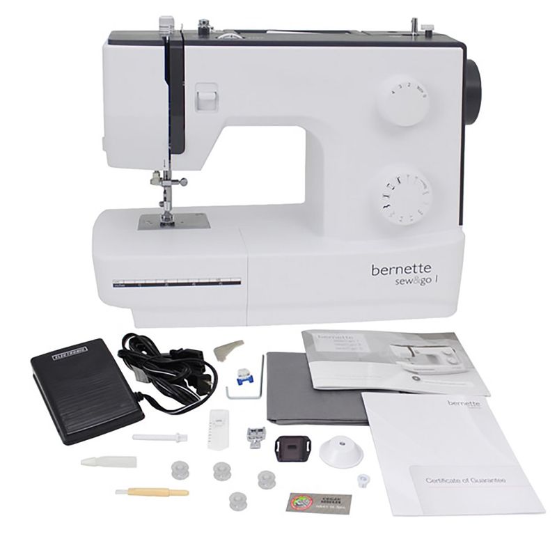 Bernette Sew and Go 1 Swiss Design Mechanical Sewing Machine, 5 of 6