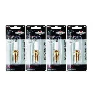 Briggs and Stratton 4PK Spark Plug Platinum For Engines 496202 5066K - 5066B-4PK - 1 of 3