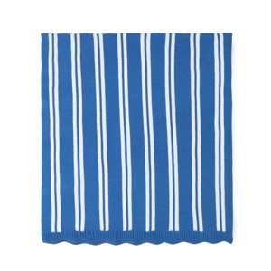 Amelie Home Striped Chenille Throw Blanket - 1 of 4