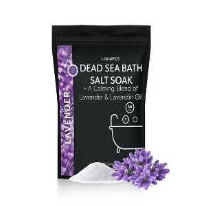 Dead Sea Salt with Lavender Oil – Therapeutic & Soothing for Mind & Body, Made in USA-IN-1027 - 1 of 1