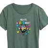 Women's - Marvel - Thor Valentine You're Athorable Short Sleeve Graphic T-Shirt - 2 of 4