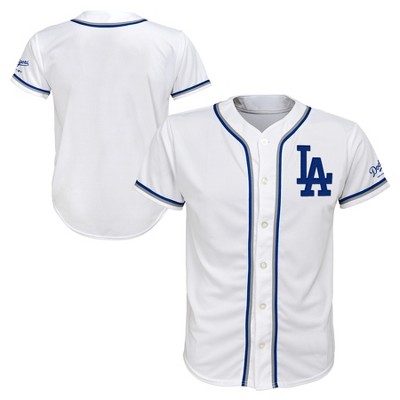 MLB Los Angeles Dodgers Boys' White 