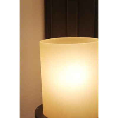 Hendrik 12" Chrome Cylinder Wall Sconce with Cream Shade