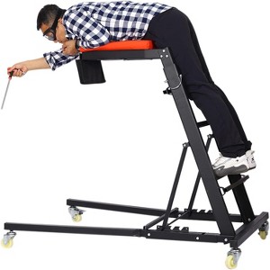 Adjustable Top Automotive Engine Creeper, 400 Lbs Capacity, Adjustable Height Foldable Automotive Creeper for Garage, Workshop Repair Maintenance - 1 of 4