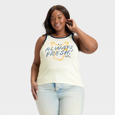 Women's Corona Always Fresh Graphic Tank Top - White