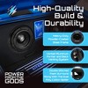 Hifonics ELITE 6.5 Inch Car Mount Subwoofer with Dual 4 Ohm Voice Coil Speaker 600 Watt Peak Power Mobile Amplifier System, Black - 3 of 4