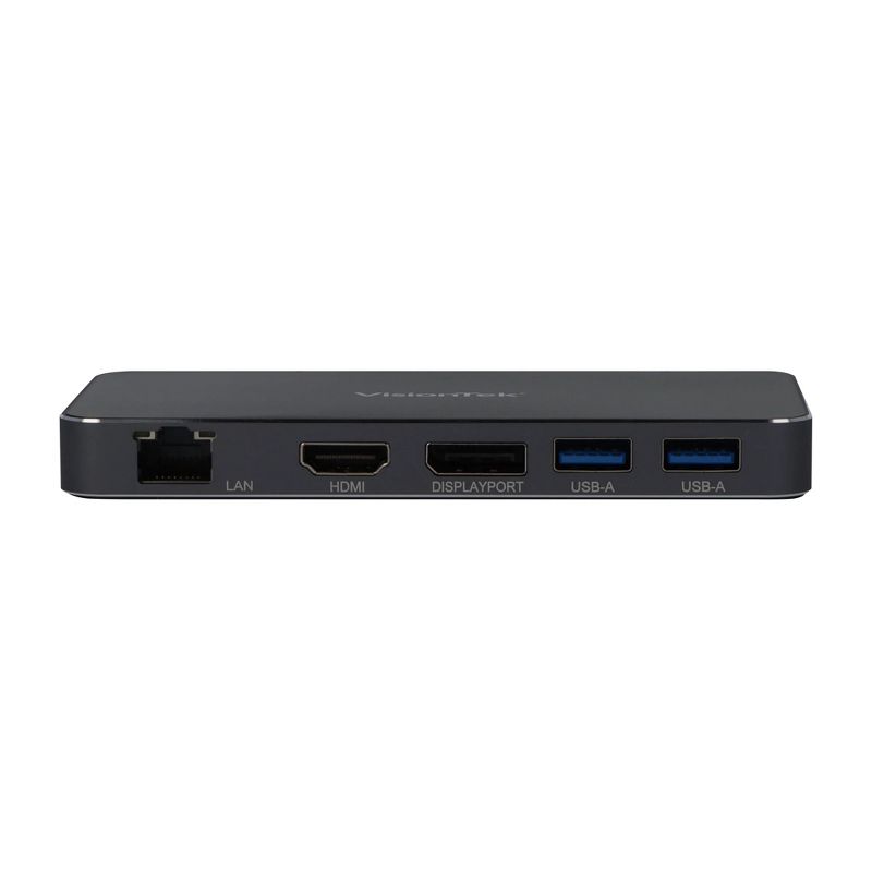 VisionTek VT350 Portable USB-C Docking Station with Power Passthrough, 2 of 7