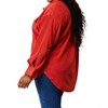 Women's Cozy Girl Full Size Button Down Shacket - HEIMISH USA - 2 of 4