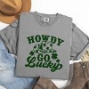 Simply Sage Market Howdy Go Lucky Clovers Garment Dyed Tee - 3 of 4